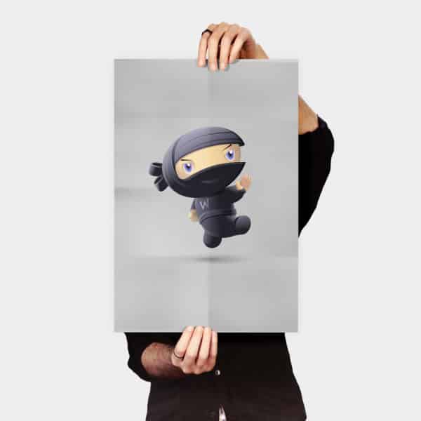 CleanPC Zalau shop-600x600 Ninja Silhouette  